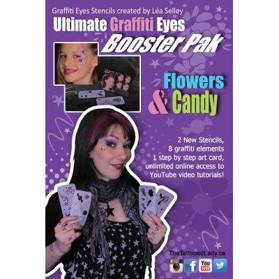 Graffiti Eyes Booster Pack Flowers and Candy Graffiti Eyes Booster Pack Flowers and Candy